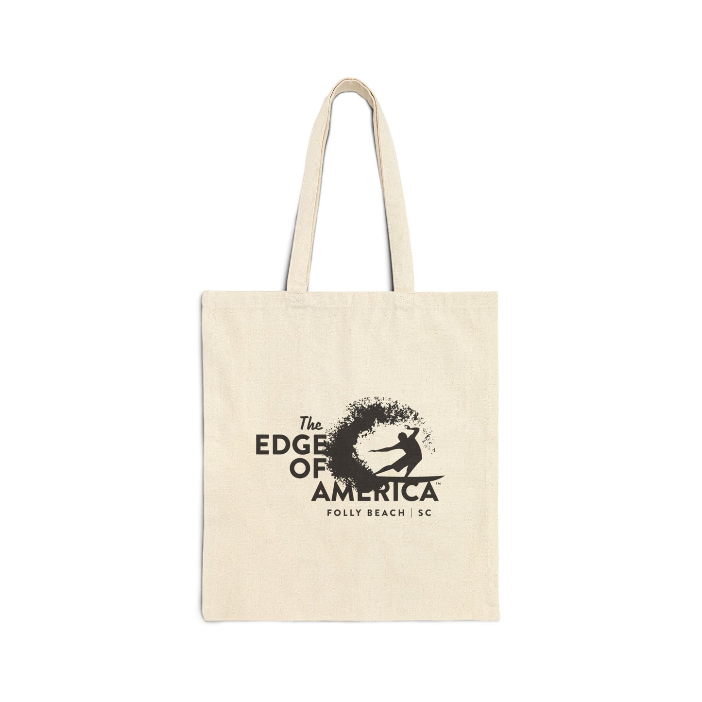 Edge of America Cotton Canvas Tote Bag