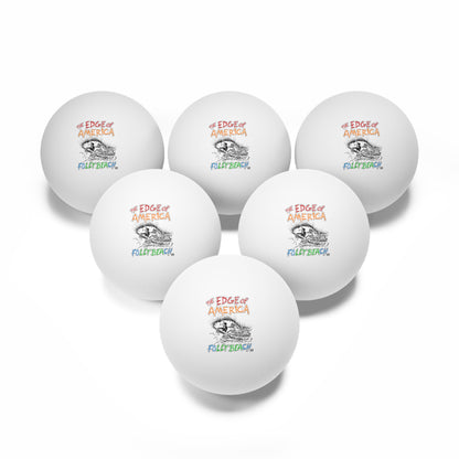 EOA Ping Pong Balls, 6 pcs