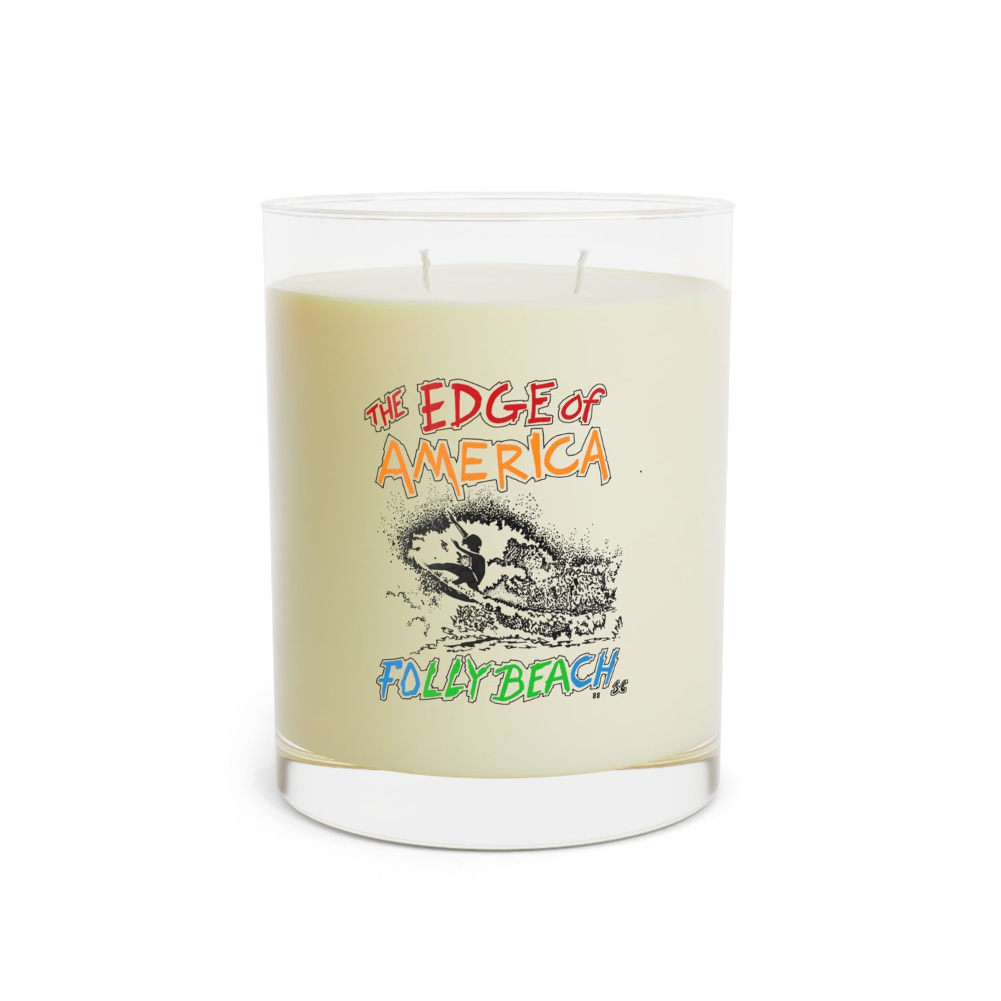 Edge of America Scented Candle - Full Glass, 11oz